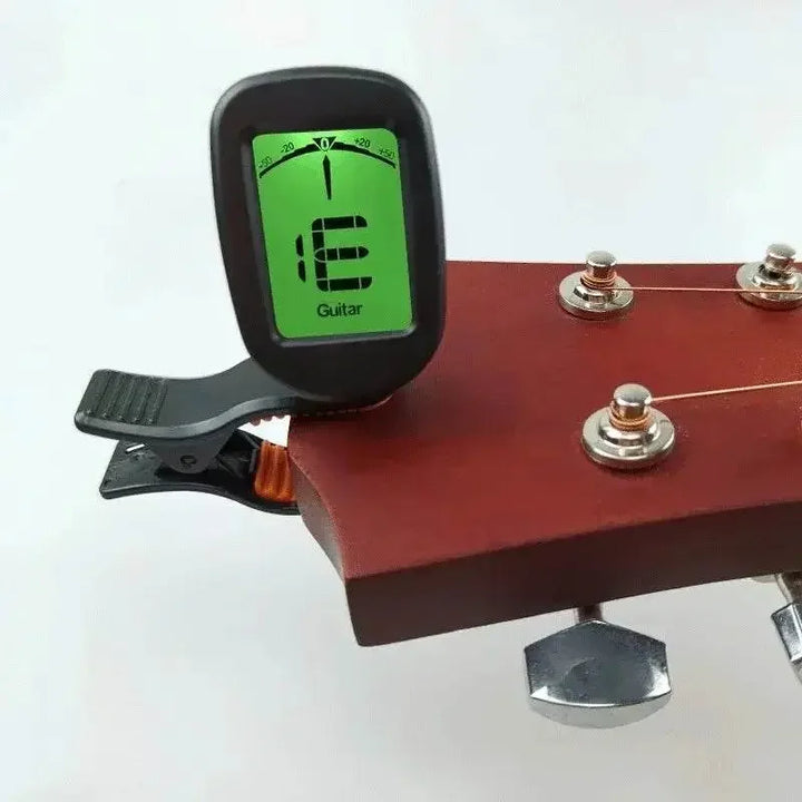 Professional Clip-On 360 Degree Acoustic Guitar Tuner LCD Screen Electric Digital Tuner For Acoustic Guitar Ukulele Accessories - GiFTiFY