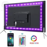 Purple LED Strip Light Television Bluetooth USB LED Strip Light - GiFTiFY