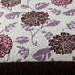 DaDa Bedding Bohemian Purple Blooms Floral Garden Pink Brown Bedspread Set (KBJ1629)