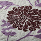 DaDa Bedding Bohemian Purple Blooms Floral Garden Pink Brown Bedspread Set (KBJ1629)