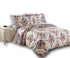 DaDa Bedding Wisteria Cottage Roses Floral Lightweight Quilted Bedspread Set (HS-1003) Quilts by DaDalogy Bedding Collection