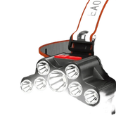 Rechargeable Waterproof LED Headlamp 4Modes Adjustable 7LED Headlamp - GiFTiFY