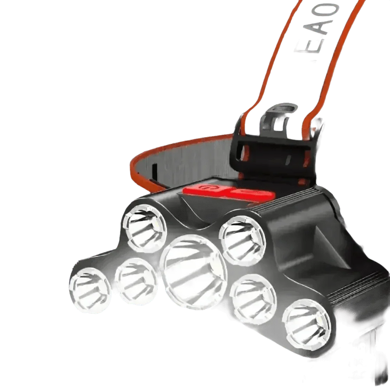 Rechargeable Waterproof LED Headlamp 4Modes Adjustable 7LED Headlamp Headlamp by ALIEX