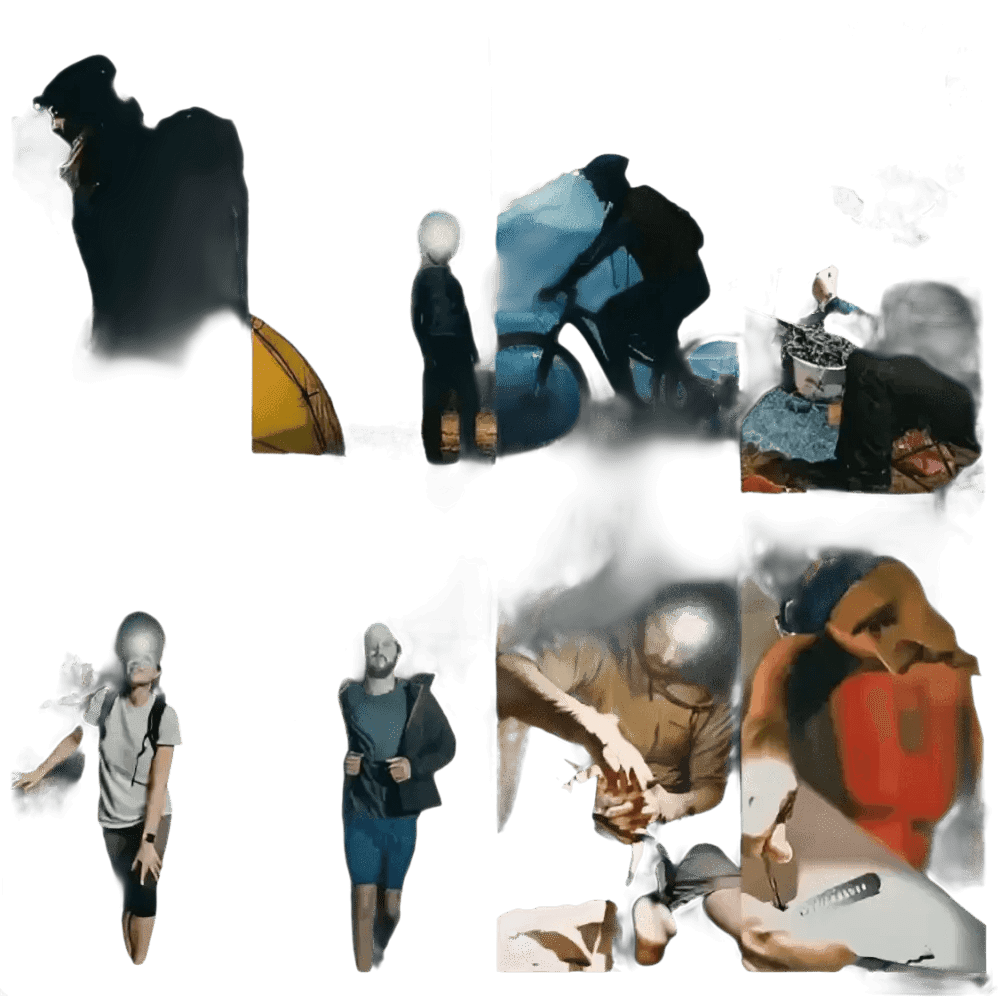 Rechargeable Waterproof LED Headlamp 4Modes Adjustable 7LED Headlamp - GiFTiFY