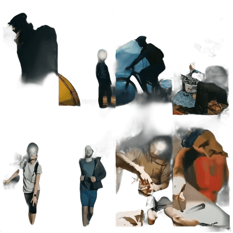 Rechargeable Waterproof LED Headlamp 4Modes Adjustable 7LED Headlamp - GiFTiFY