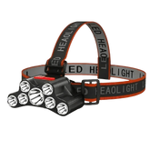 Rechargeable Waterproof LED Headlamp 4Modes Adjustable 7LED Headlamp - GiFTiFY
