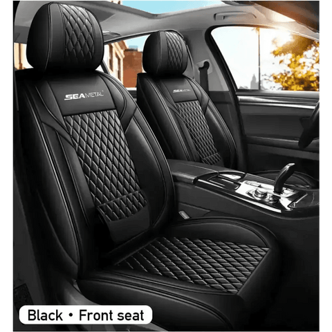 Red and Black Car Seat Cover Set - GiFiFY