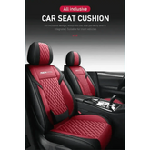Red and Black Car Seat Cover Set - GiFTiFY