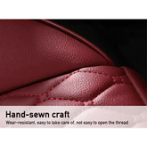 Red and Black Car Seat Cover Set - GiFTiFY