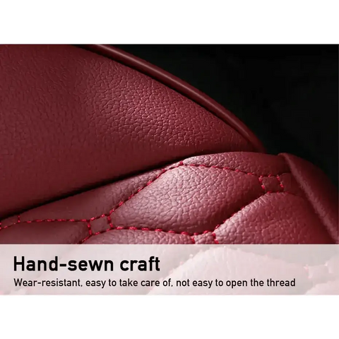 Red and Black Car Seat Cover Set - GiFiFY