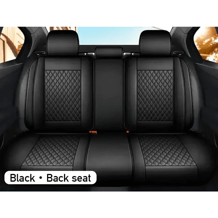 Red and Black Car Seat Cover Set - GiFTiFY