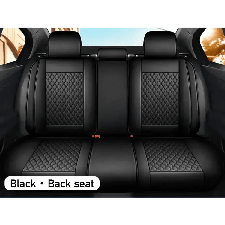 Red and Black Car Seat Cover Set - GiFTiFY