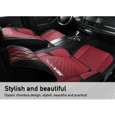 Red and Black Car Seat Cover Set - GiFTiFY