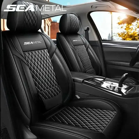 Red and Black Car Seat Cover Set - GiFiFY