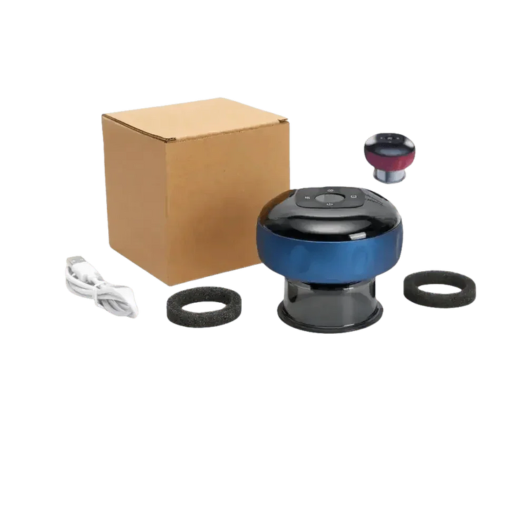 Electric Vacuum Cupping Massager Red Light Heating - GiFTiFY