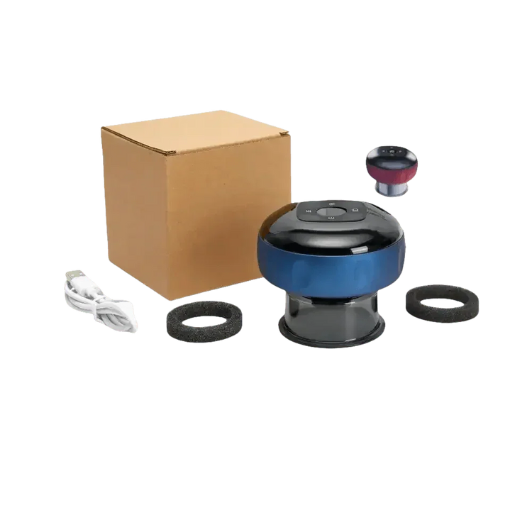 Electric Vacuum Cupping Massager Red Light Heating - GiFTiFY