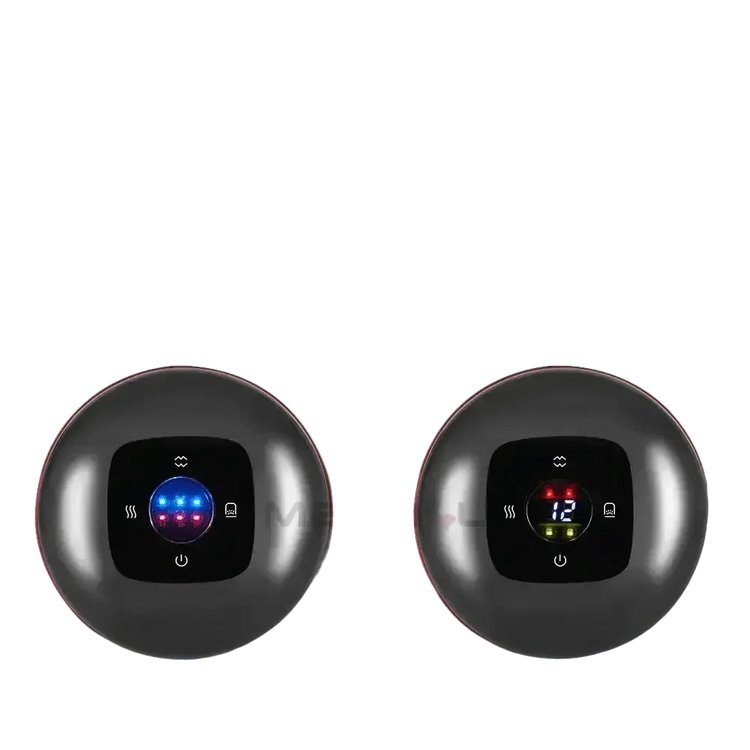 Electric Vacuum Cupping Massager Red Light Heating - GiFTiFY