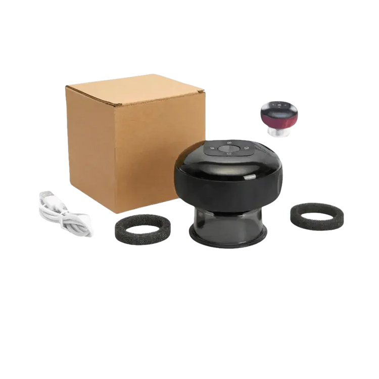 Electric Vacuum Cupping Massager Red Light Heating - GiFTiFY