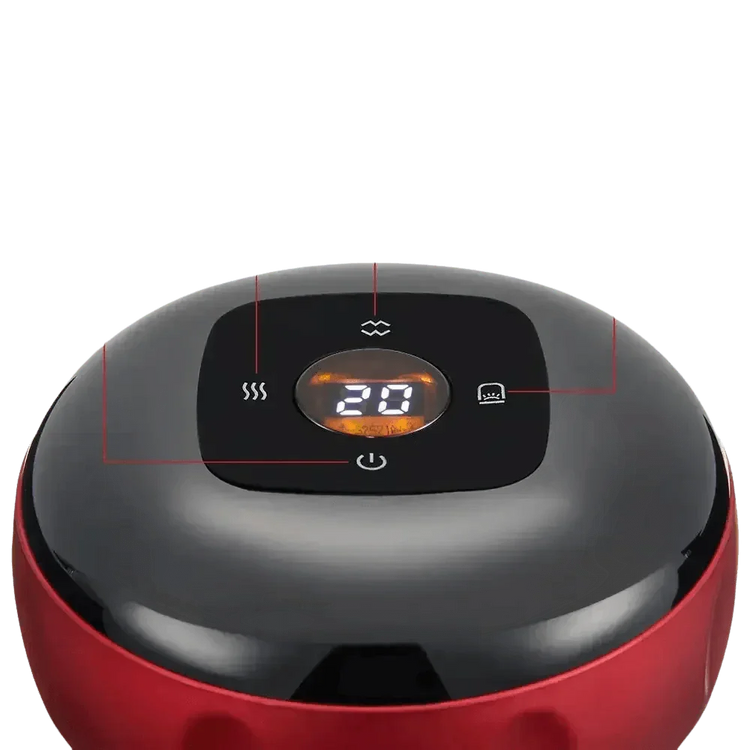 Electric Vacuum Cupping Massager Red Light Heating - GiFTiFY