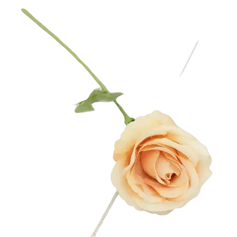 Red Roses in Vase Beautiful Silk Artificial Rose Flowers - GiFTiFY