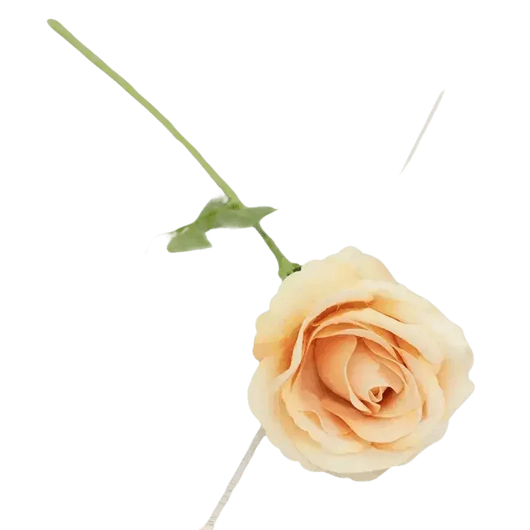 Red Roses in Vase Beautiful Silk Artificial Rose Flowers - GiFTiFY