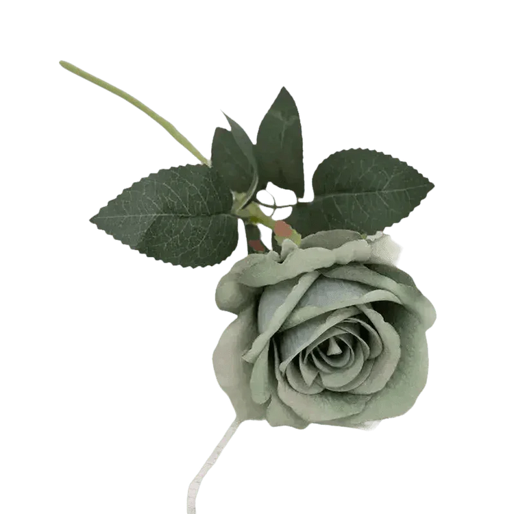 Red Roses in Vase Beautiful Silk Artificial Rose Flowers - GiFTiFY