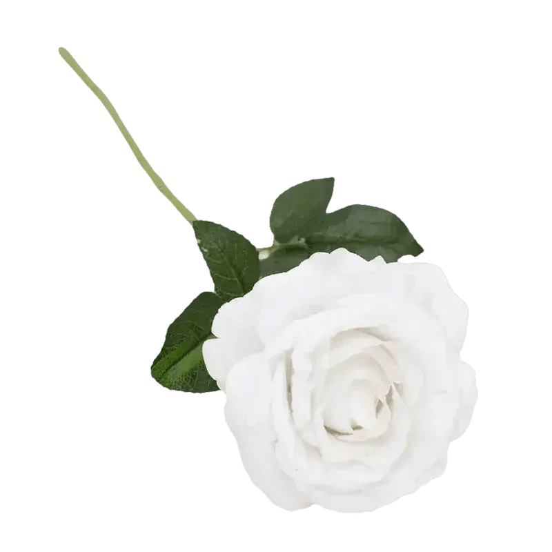 Red Roses in Vase Beautiful Silk Artificial Rose Flowers - GiFTiFY