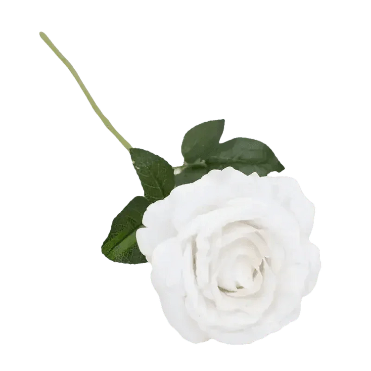 Red Roses in Vase Beautiful Silk Artificial Rose Flowers - GiFTiFY