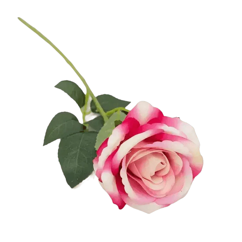 Red Roses in Vase Beautiful Silk Artificial Rose Flowers - GiFTiFY