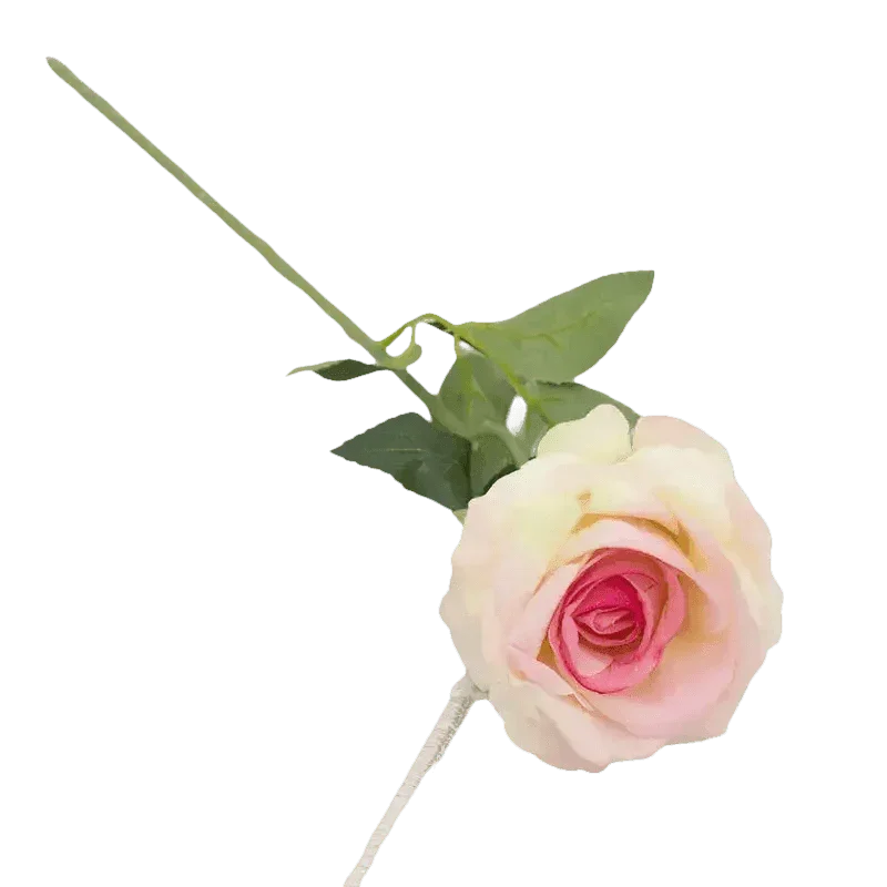 Red Roses in Vase Beautiful Silk Artificial Rose Flowers - GiFTiFY