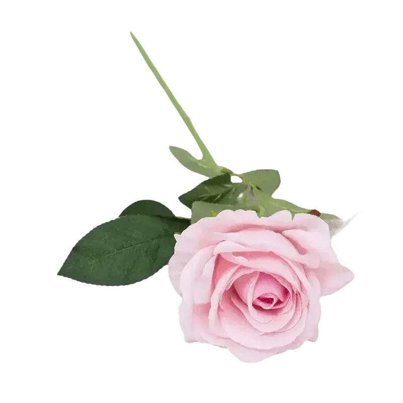 Red Roses in Vase Beautiful Silk Artificial Rose Flowers - GiFTiFY