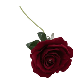 Red Roses in Vase Beautiful Silk Artificial Rose Flowers - GiFTiFY