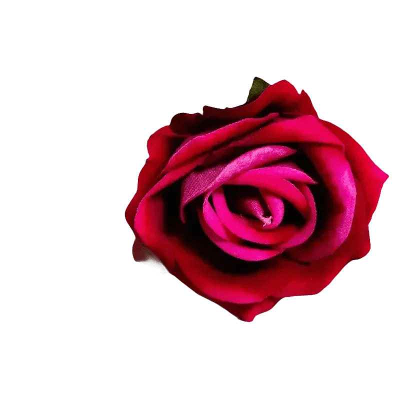 Red Roses in Vase Beautiful Silk Artificial Rose Flowers - GiFTiFY