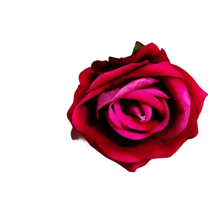 Red Roses in Vase Beautiful Silk Artificial Rose Flowers - GiFTiFY