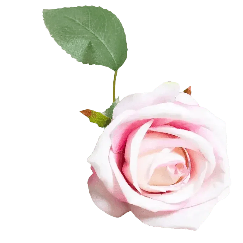 Red Roses in Vase Beautiful Silk Artificial Rose Flowers Roses by Kahaul Official Store