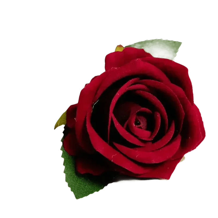 Red Roses in Vase Beautiful Silk Artificial Rose Flowers - GiFTiFY