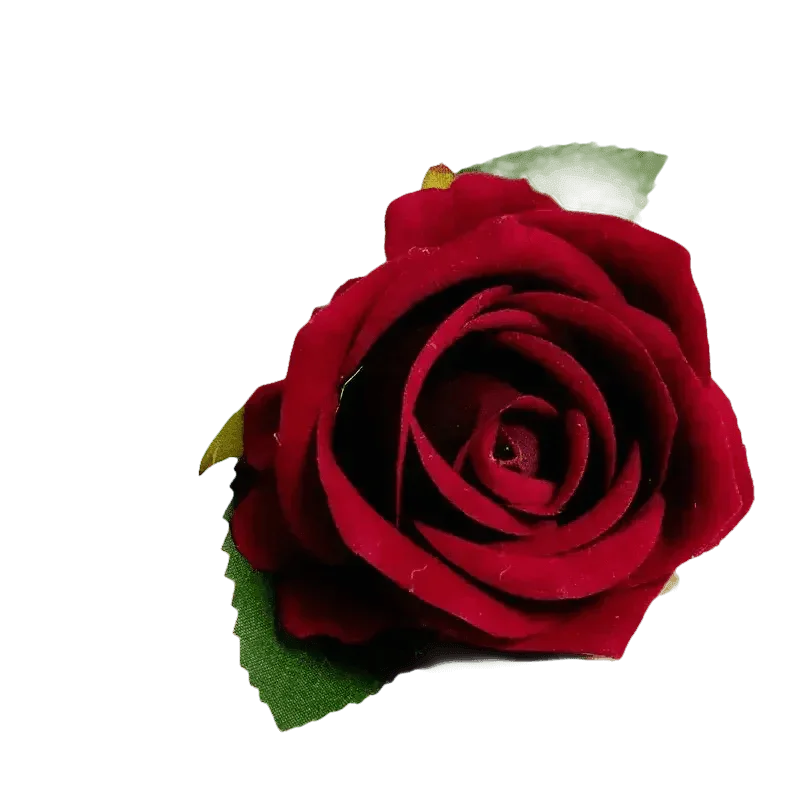Red Roses in Vase Beautiful Silk Artificial Rose Flowers Roses by Kahaul Official Store