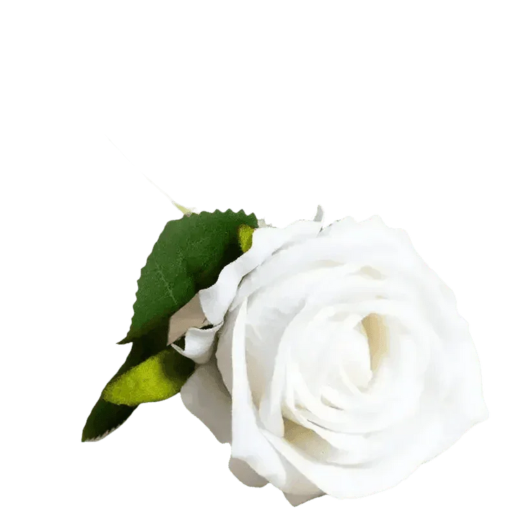 Red Roses in Vase Beautiful Silk Artificial Rose Flowers - GiFTiFY