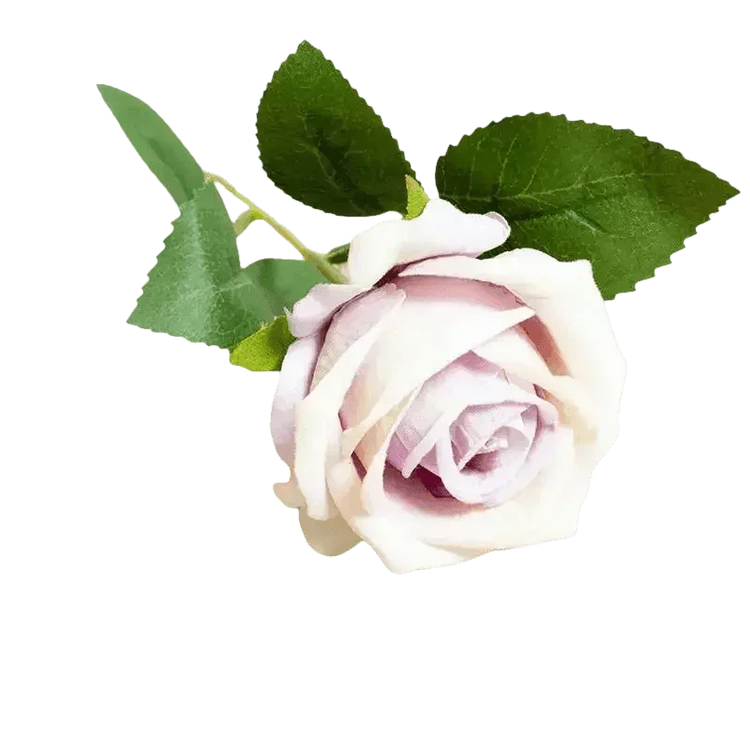 Red Roses in Vase Beautiful Silk Artificial Rose Flowers - GiFTiFY