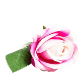 Red Roses in Vase Beautiful Silk Artificial Rose Flowers - GiFTiFY