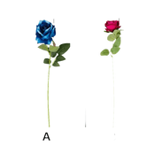 Red Roses in Vase Beautiful Silk Artificial Rose Flowers - GiFTiFY