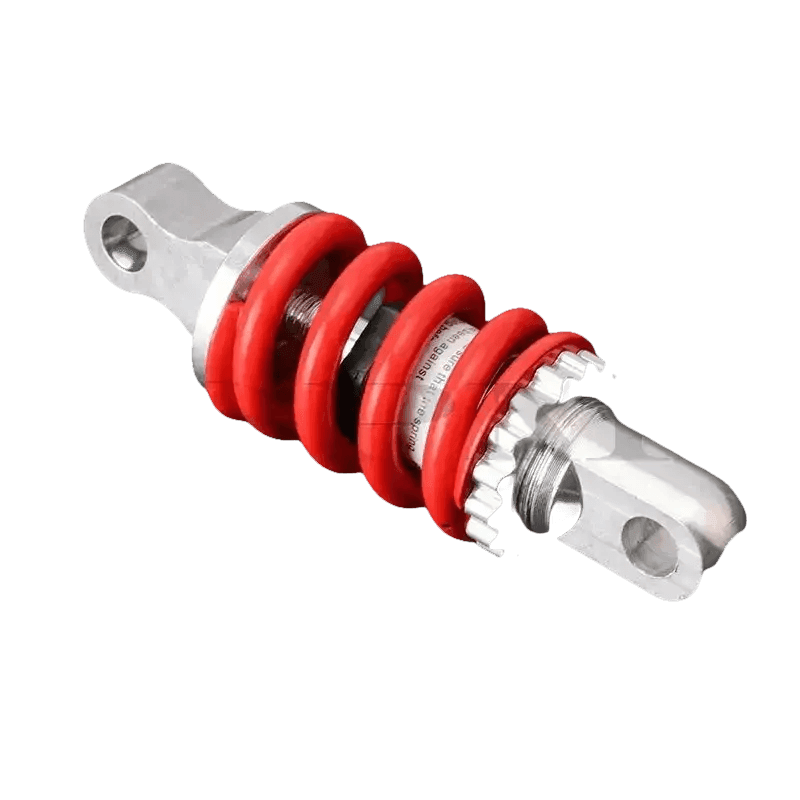 Red Silver Motorcycle Shock Absorber Rear Suspension - GiFTiFY