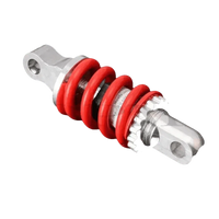 Red Silver Motorcycle Shock Absorber Rear Suspension