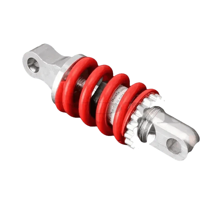 Red Silver Motorcycle Shock Absorber Rear Suspension - GiFTiFY