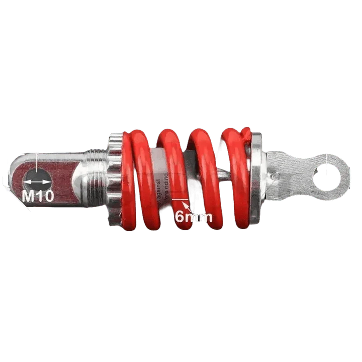 Red Silver Motorcycle Shock Absorber Rear Suspension - GiFTiFY