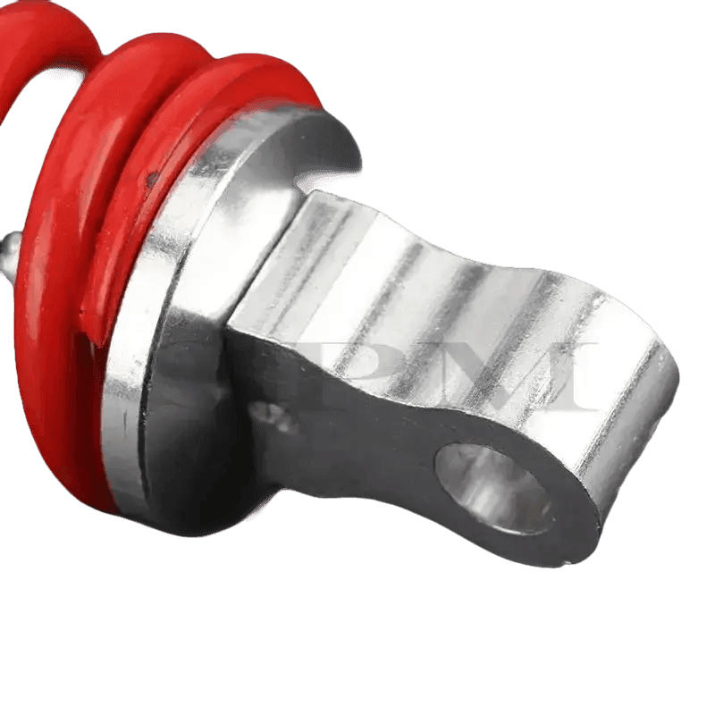Red Silver Motorcycle Shock Absorber Rear Suspension - GiFTiFY