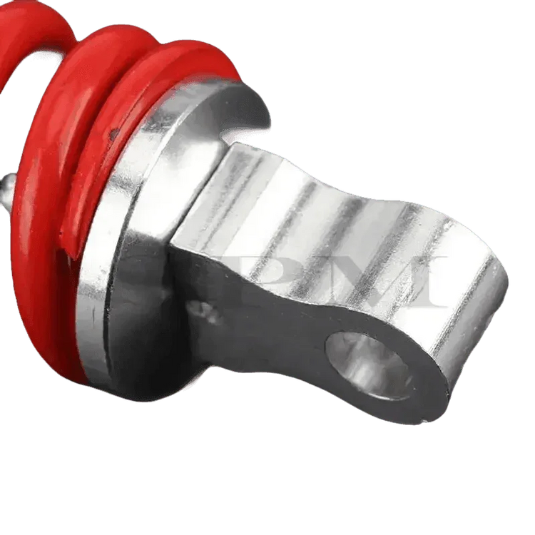 Red Silver Motorcycle Shock Absorber Rear Suspension - GiFTiFY