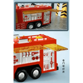 Red Toy Fire Truck with Sprayable Water Tank - GiFTiFY
