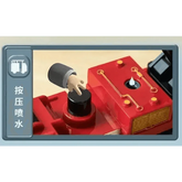 Red Toy Fire Truck with Sprayable Water Tank - GiFTiFY