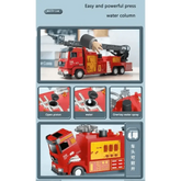 Red Toy Fire Truck with Sprayable Water Tank - GiFTiFY